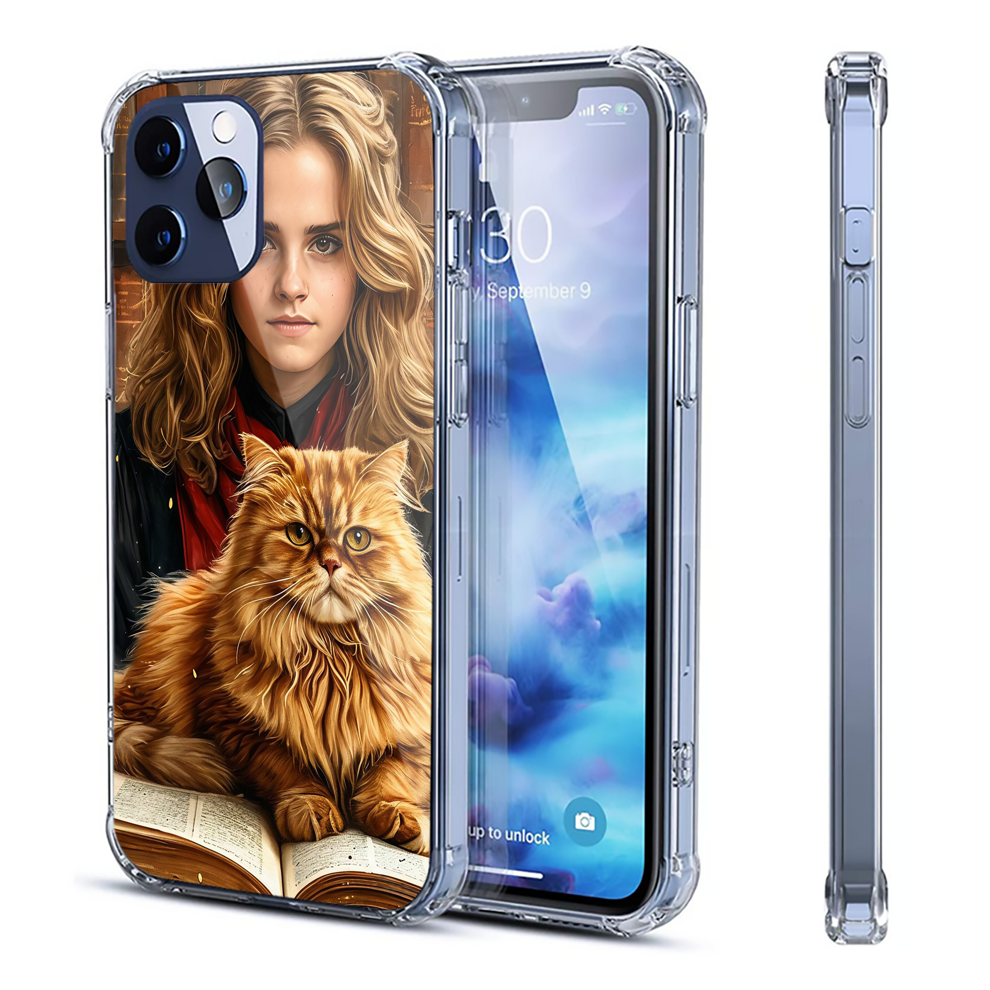 （画像用） Harry Potter ハリー・ポッターシリーズ 【iPhone 12シリーズ対応】透明スマホケース（クリアソフトケース）